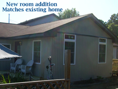 Room Addition and Entry
